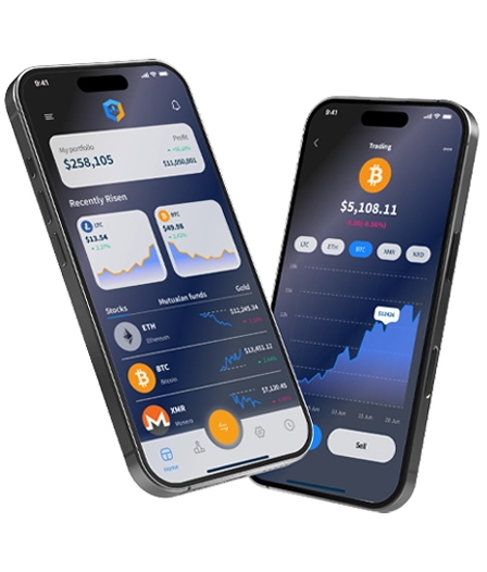 Luntrixor App di Trading Mobile